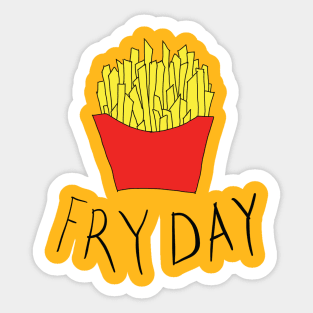 fryday Sticker